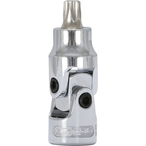 1/4" CHROMEplus Douille à embouts articulée pour vis Torx, T30 (1/2)
