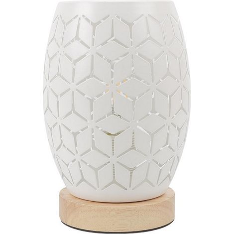 Lampe de Table Abat-jour en métal pour chambre à coucher Maison Mariage (1/5)