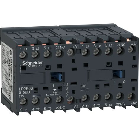 [NEUWERTIG] B-Ware Schneider Electric Wendeschützkombination Schütz Umschalter 3p 1ö 9 A 24 Vdc 4k W
