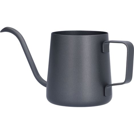 Bouilloire à thé en acier inoxydable qualité alimentaire, bec long et fin pour café et infusion, idéale pour maison et bureau. (1/5)