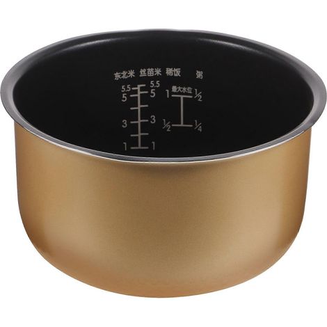 Cuve intérieure pour cuiseur à riz domestique, cuve pour cuiseur à riz professionnel, accessoire pour cuiseur à riz électrique (1/3)