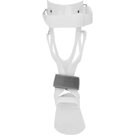 Orthèse de cheville et de pied pour pied tombant, respirante et réglable, avec sangle, pour hommes et femmes. Modèle professionnel pour pied droit (taille M). (1/5)