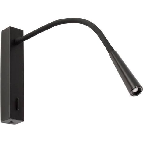 Flin Lettore Nero 3W 3000K Marca Faro (1/3)