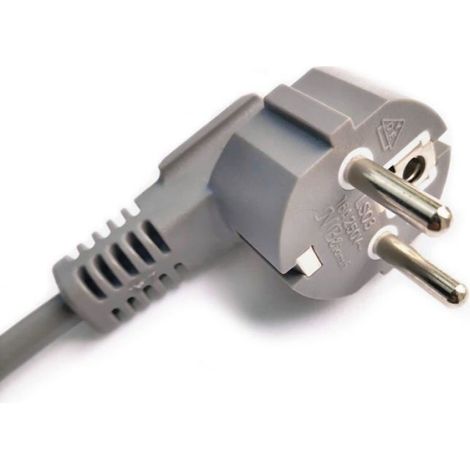 Câble D'alimentation Lave-Vaisselle - 3 Broches - Longueur 175 Cm - Compatible Bosch Siemens Neff Balay Constructa Gaggenau Gorenje Küppersbusch Pitsos Profilo Whirlpool Junker - 1 Pièce (1/5)