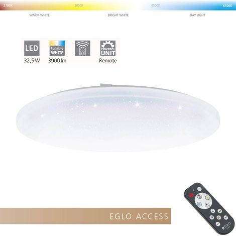 Plafonnier à led eglo frania-a 2700-6500 k blanc - 98237 (1/5)