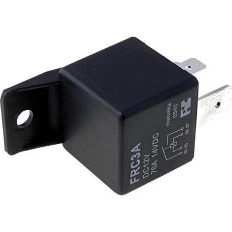Relais automobile SPST NO 12VDC 70A