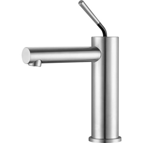 Robinet de lavabo, inox 304, pour salle de bain et toilettes (1/5)