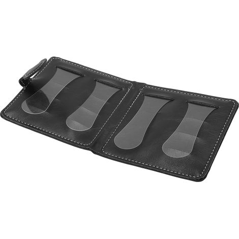 Étui de rangement en EVA noir pour médiators et accessoires de guitare, grande capacité (1/5)