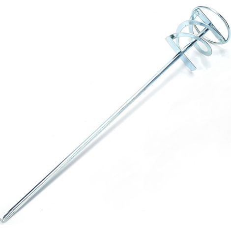 Mischer, Doppelhelix-Mischerwelle, 120 mm Mischer, 500 mm Länge, Wendelrührer (1/5)