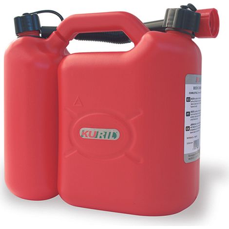 Bidón combinado combustible y aceite homologado