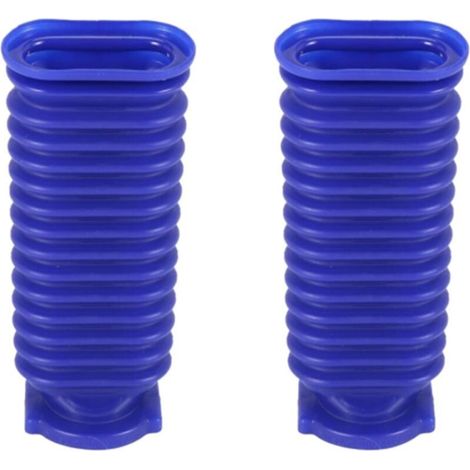 Tuyau flexible en peluche pour aspirateur Dyson V7/V8/V10/V11 – Lot de 2 pièces compatibles, doux et silencieux
