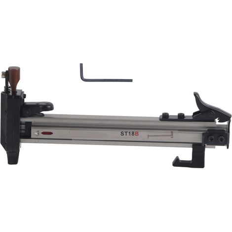 Agrafeuse ST18B Semi-automatique, clou manuel avec clé pour l'artisanat du bois, menuiserie, décoration, meubles de bricolage (1/5)