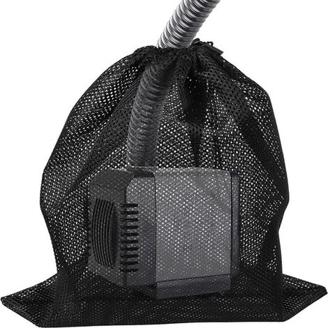 Sac Filtrant Pour Pompe De Bassin, Housse De Protection Pour Pompe À Eau Extérieure En Maille, Panier Pour Filtre De Bassin Extérieur (47 X 47 Cm) (1/5)