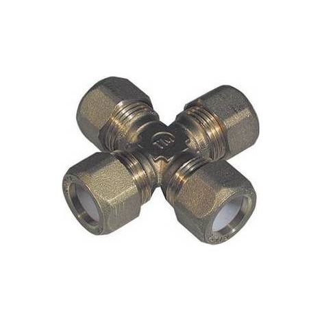 CROCE CON 4 DADI PER RAME CON OGIVA TEFLON TIEMME Misura: 1/2 x 16