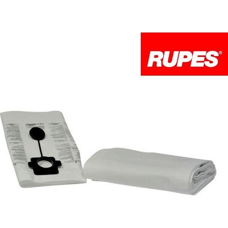 RUPES 130.1108/5 SACCO FILTRO TNT PER ASPIRATORI SERIE S1 CONFEZIONE 5 PEZZI