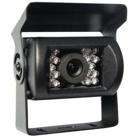 Telecamera Ccd 18 Led Infrarossi . Retrocamera Retromarcia Camion Furgone Camper (1/2)
