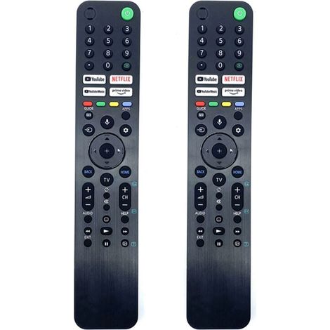 2X Nuovo telecomando vocale RMF-TX520P per Smart TV 4K -43X85J -55X80J XR-55A80J XR-65A80J XR-50X90J RMF-TX520U (1/4)