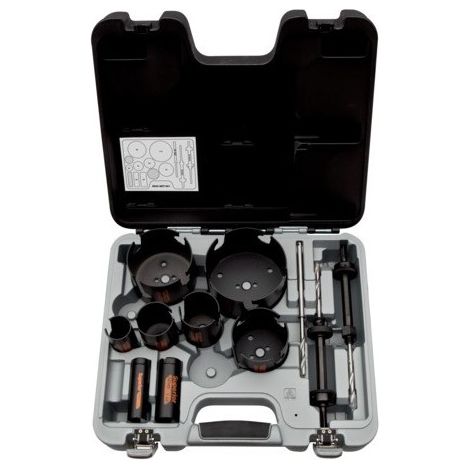 BAHCO - Coffret de scies trépans multi-construction Superior™ 25 mm-114 mm - 12 pcs