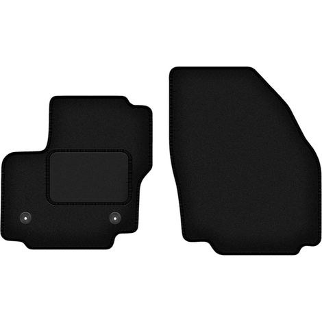 Alfombrillas delanteras negras para Ford S-MAX MK1 monovolumen (2012-2015) (1/5)