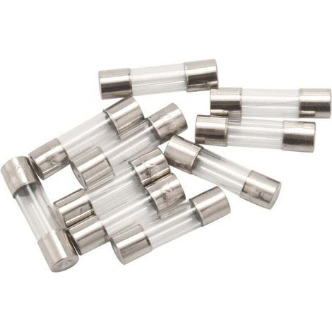 10 Stück Glassicherungsröhrchen 5x20mm 250V 0,2A 200mA Auslösestrom (1/4)