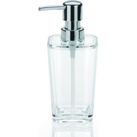 Distributeur de savon Kela Kristall, 0,35 l, transparent