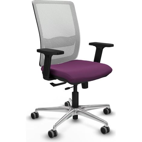 Chaise de bureau piqueras y crespo Haches blanc cuir synthétique (1/2)