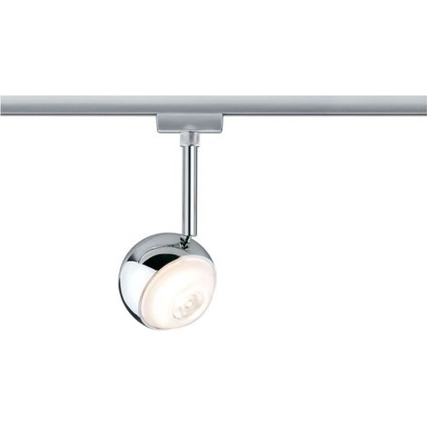 Luminaire sur rail haute tension Capsule II URail LED intégrée 6 W LED chrome (mat), chrome (1/5)
