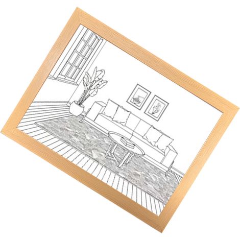 Tableau lumineux décoratif à LED 3 couleurs, alimenté par USB, art minimaliste moderne, effet d'ombre, pour chambre, salon ou fenêtre.
