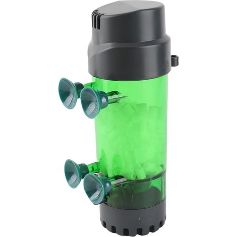 Filtre à lit fluidisé pour Aquarium, Double Filtration, empêche le colmatage, média Bio à bulles amélioré pour Aquarium (1/5)