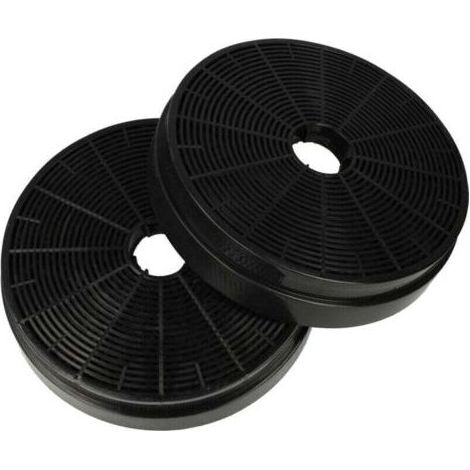 2x Filtres à charbon actif compatible avec Klarstein Alina, XU, Alina 90, Aurica 60, Aurica 90, Balzac Silent 90, Down Under hotte aspirante - 17,5 cm - (1/3)