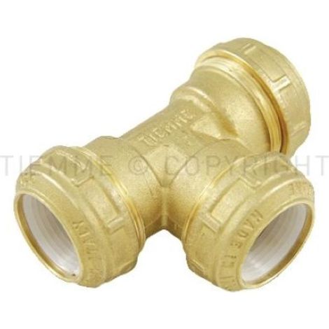 Raccordo diritto maschio a compressione con ogiva pe 50 mm x 1 1/2 tiemme 3430031 (1/2)