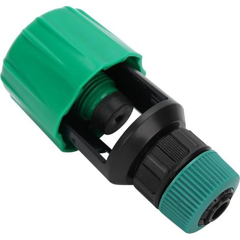 Connecteur de Tuyau Universel, Connecteur de Tuyau D'arrosage, Adaptateur de Robinet de Cuisine, Outil D'irrigation D'arrosage (Vert) (1/5)