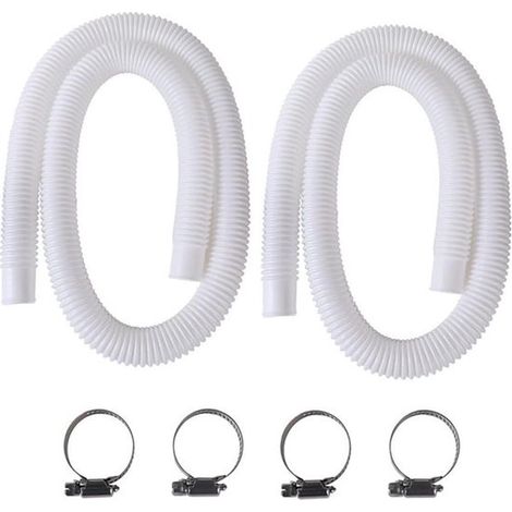 Poolschlauch – 32 mm, 2 Stück, 150 cm, Ersatzschlauch, passend für Intex-Pumpe mit 330/530/1000 GPH. (1/5)