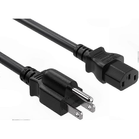 Câble d'alimentation de rechange de 90 cm pour haut-parleurs portables, cordon d'alimentation secteur à 3 broches certifié UL avec capacité de charge rapide (1/5)