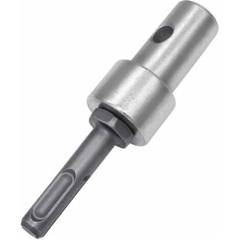 BUNTHAUS Erdbohrer-Adapter, 10,4 cm Länge, Schnellspannbohrfutter, Rundschaft für Schlagschrauber RW Elektrischer Erdbohrer (1/5)