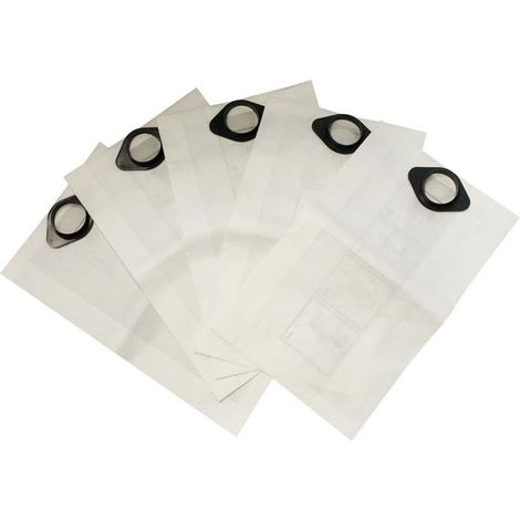 ensemble de 5 sacs aspirateurs en papier pour aspirateurs modèle "vac 20s", "rudy 1200s" et "rudy 30s"