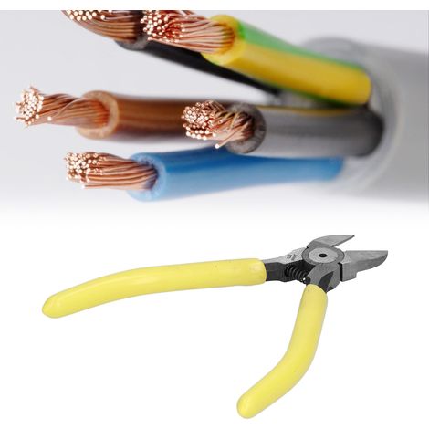 Pinces coupantes pour carottes, pinces coupantes diagonales en acier à haute teneur en carbone de 5 et 6 pouces, pinces coupantes électroniques japonaises pour carottes en plastique, SK-21 de 5 pouces (1/5)
