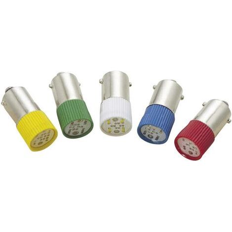 Barthelme 70113282 Voyant de signalisation LED blanc BA9S 6 V/DC, 6 V/AC 18 mA 3.8 lm (1/2)