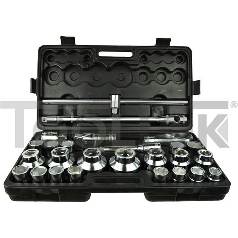 SET DI CHIAVI A BUSSOLA 26pz 3/4" 21-50 CAMION TRATTORE G10115 (1/5)