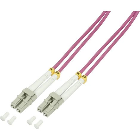 Cavo LogiLink FP4LC02 Fibra ottica 50/125 µ Multimode OM4 2.00 m (1/5)