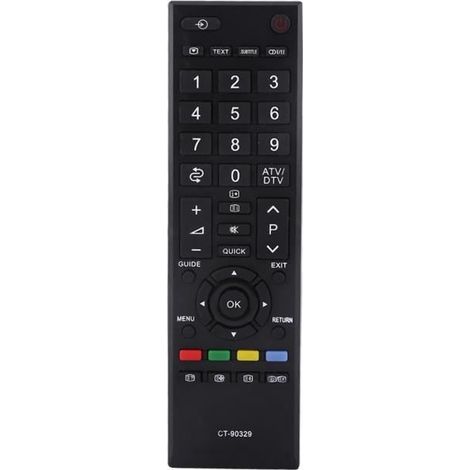 Universelle Ersatzfernbedienung CT-90329 für Toshiba LCD Smart TV, Schwarz - YES-Ywey (1/5)