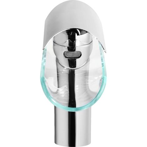 Robinet de salle de bain, Design moderne, Matériaux durables, Argent (1/2)