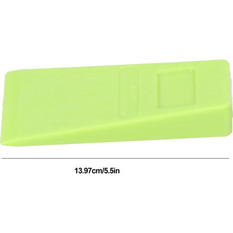 Coin de bûcheronnage vert de 5,5 pouces (1/5)