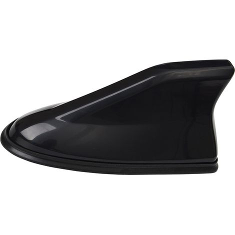 Antenne requin noir pour toit de voiture, accessoire extérieur auto, remplace antenne radio, finition piano, signal amélioré, pièce de rechange universelle. (1/5)