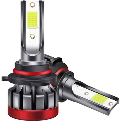 2er Set 9005/HB3 LED-Fahrzeuglampen, 8000K, 3000lm, wasserdicht, blaues Nebellicht