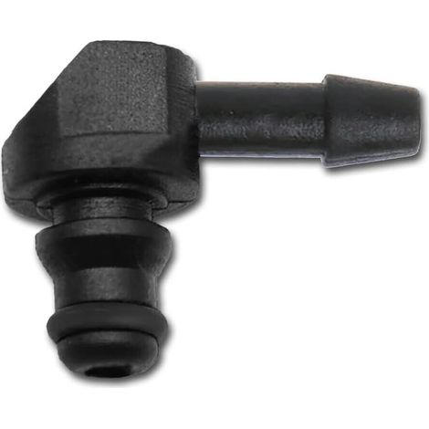 Connecteur de retour injecteur gasoil en L pour common-rail Bosch (1/2)