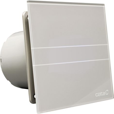 Aérateur extracteur Ø 100 mm – Débit 115 m3/h – Minuterie 3 à 15 min – Niveau sonore 31 dB(A) – Pour cuisine et salle de bain – Cata (1/5)
