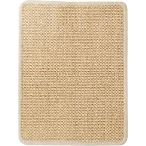 Tapis griffoir en sisal pour lapins - Tapis griffoir en sisal naturel pour lapins - Accessoires pour animaux de compagnie - Espace de couchage - Protection de meubles et accessoires de cage pour (1/4)