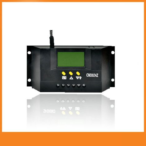 Regolatore di carica solare PWM da 12V/24V/30A, per uso automatico in ufficio e a casa. (1/5)