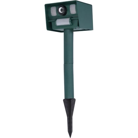 Solar Panel Mouse Repeller Ultrasonic Bird Repeller for Parks Farm Gardening Outdoor